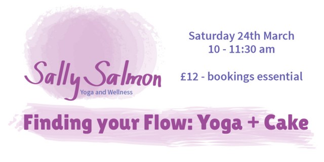 Finding Your Flow: Yoga + Cake