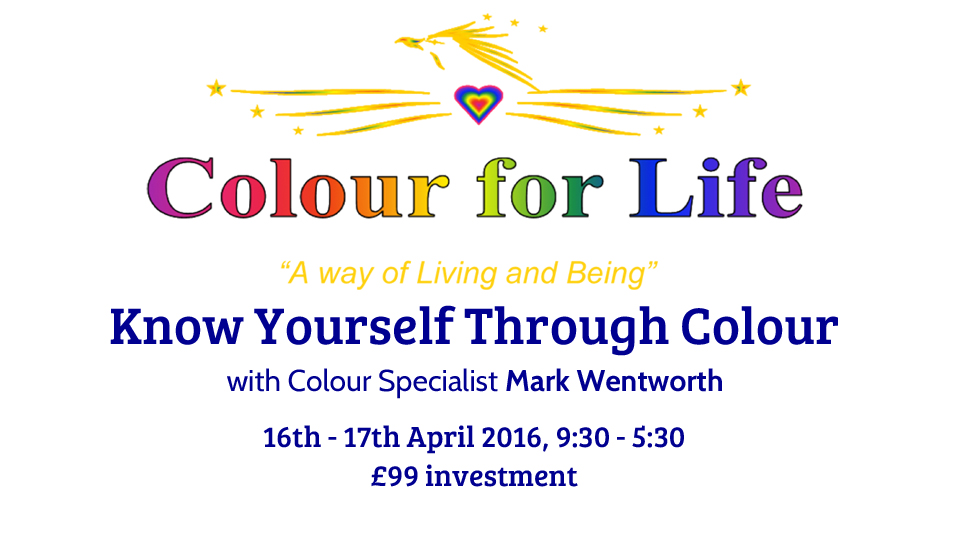 Know yourself through colour April 2016