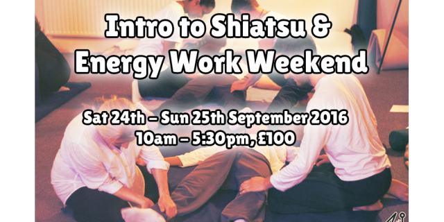 Intro to Shiatsu September 2016