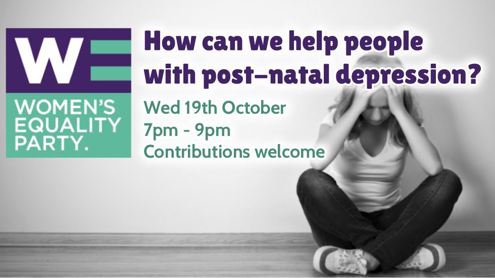 How to help perople with post-natal depression