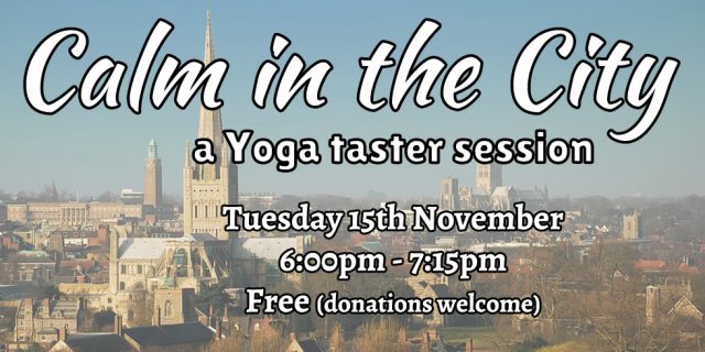 Calm in the City Nov 16