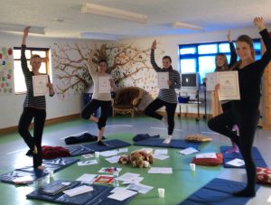 mini me yoga class pic