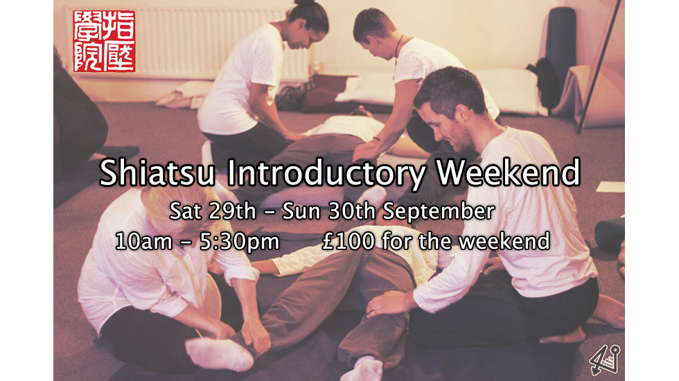 Shiatsu Introductory Weekend 2018-09