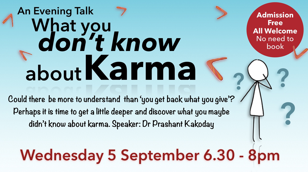 What you dont know about Karma 2018-09