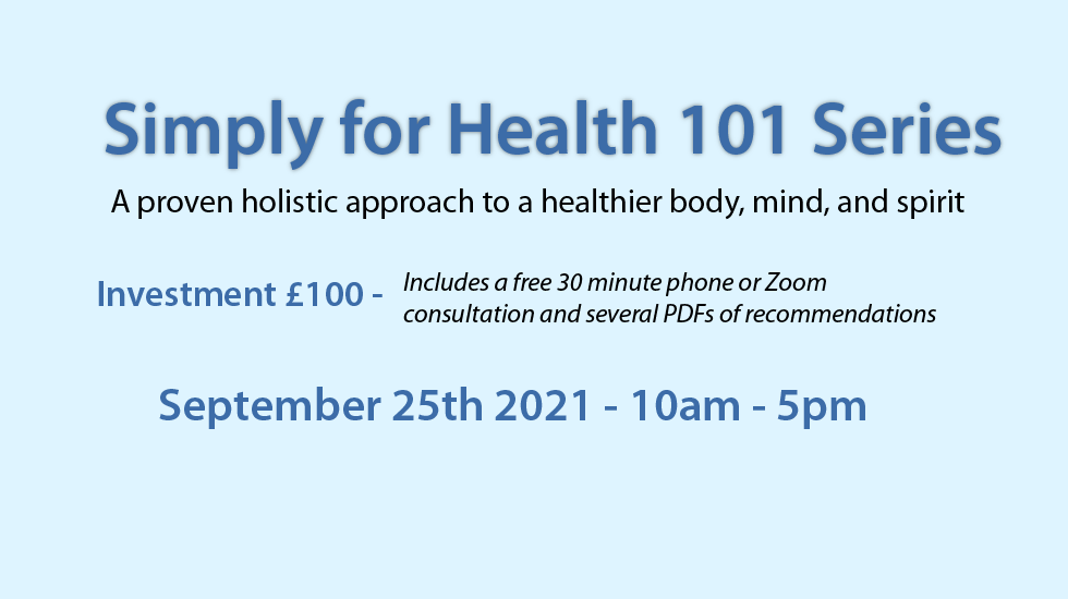Simply for Health 101 - 2021-09-25